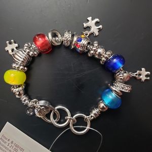 Autism Awareness Charm Bracelet